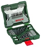 Bosch 43 uds. Set de puntas de atornillar y brocas X-Line (para madera y metal, accesorios para...