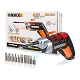 Atornillador 4V Worx | WX252 | Porta puntas extensibles |kit de 10 puntas | luz LED | 3Nm de par...